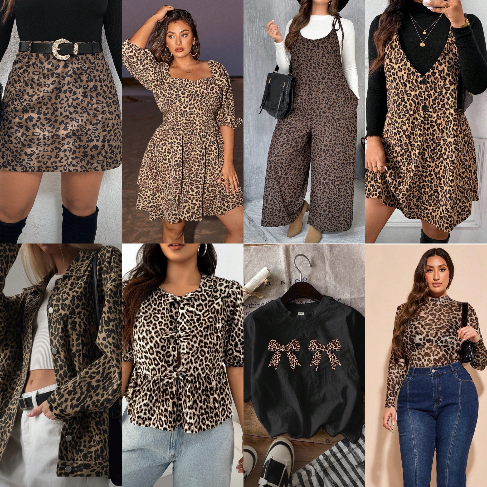 Ordering all the leopard print…. 

Leopard skirt
Leopard dress
Leopard jumpsuit 
Leopard jacket 
Leopard tee
Leopard blouse 
Sheer leopard shirt 

#LTKSeasonal #LTKPlusSize #LTKFindsUnder50