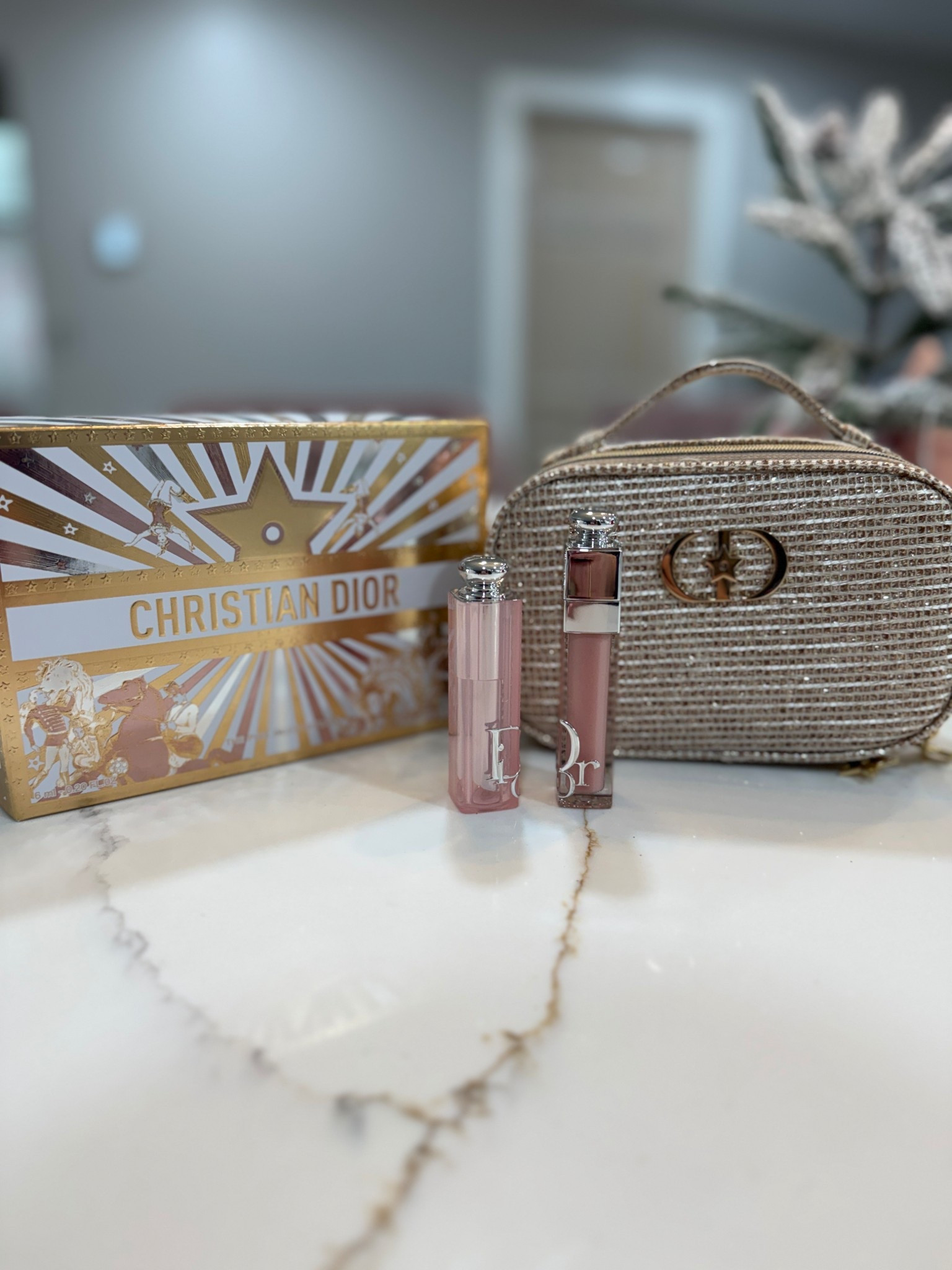 My Sephora sale splurge and she’s PERFECT ✨
This Dior Pink Glow Ritual set comes with the viral Lip Glow Balm + the plumping Lip Maximizer (both in 001 Pink) and the prettiest couture makeup bag with the gold CD hardware.
Such a beautiful gift… or a treat for yourself 💕

#LTKBeauty #LTKSaleAlert #LTKGiftGuide