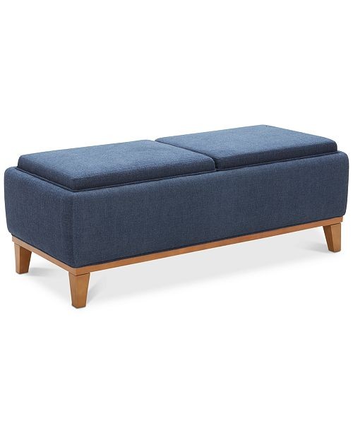 Jollene Fabric Storage Cocktail Ottoman, Created for Macy's | Macys (US)