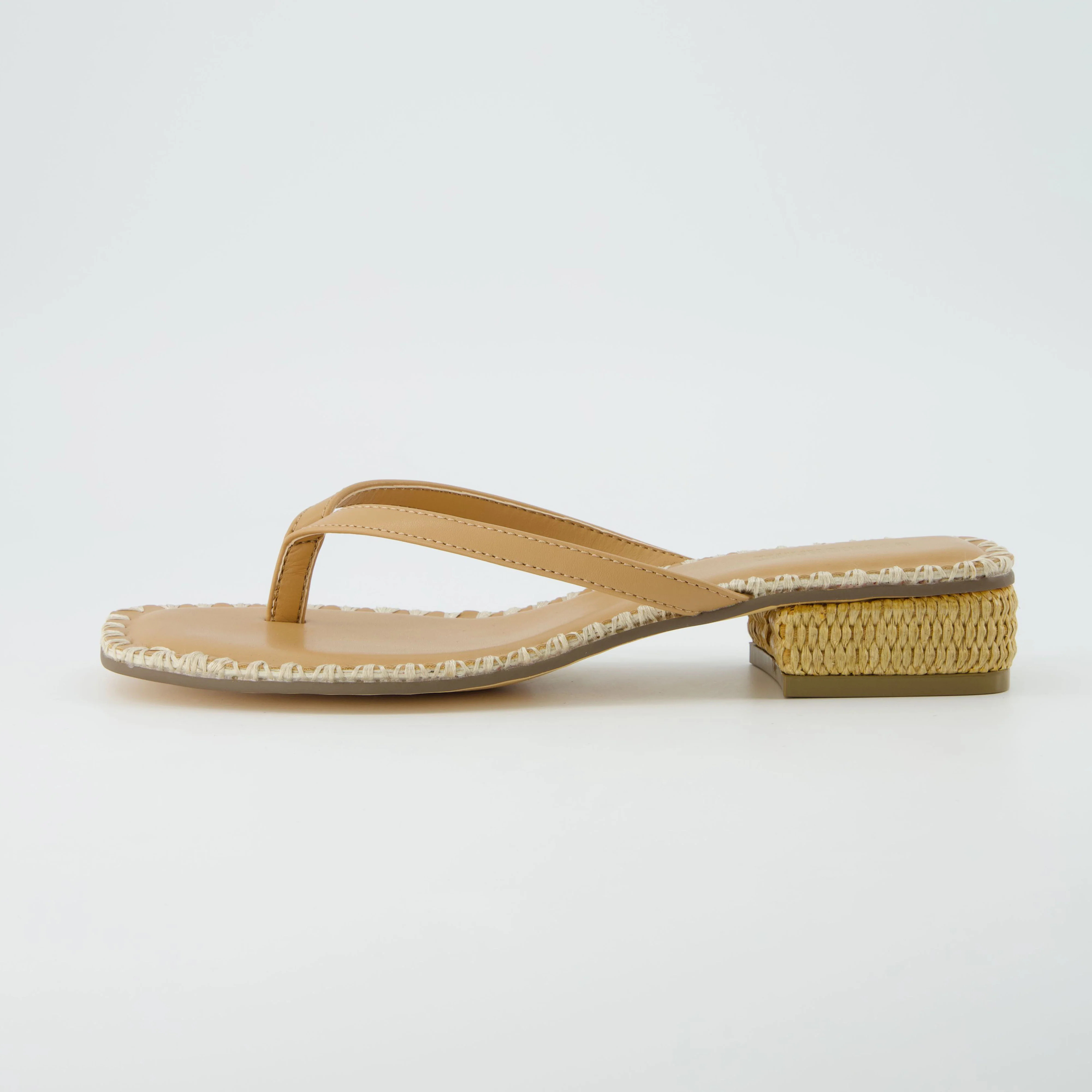 Breezy Heeled Thong Sandal | Cushionaire