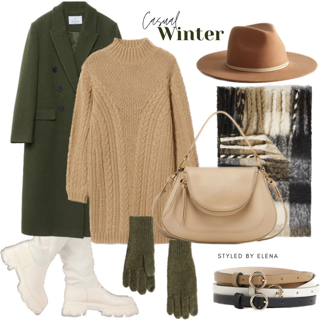Outfit idea to wear a dress in winter super comfortable and super classy ❄️💚

#LTKHoliday #LTKeurope #LTKSeasonal