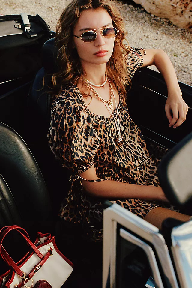 Slim Mixed Metal Sunglasses | Anthropologie (US)