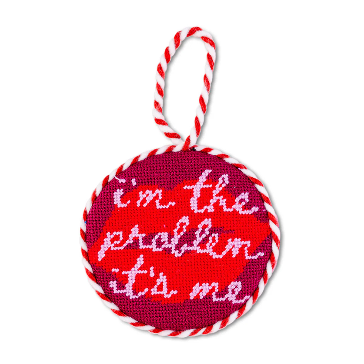 Furbish Studio Needlepoint Ornament - It's Me | Furbish Studio