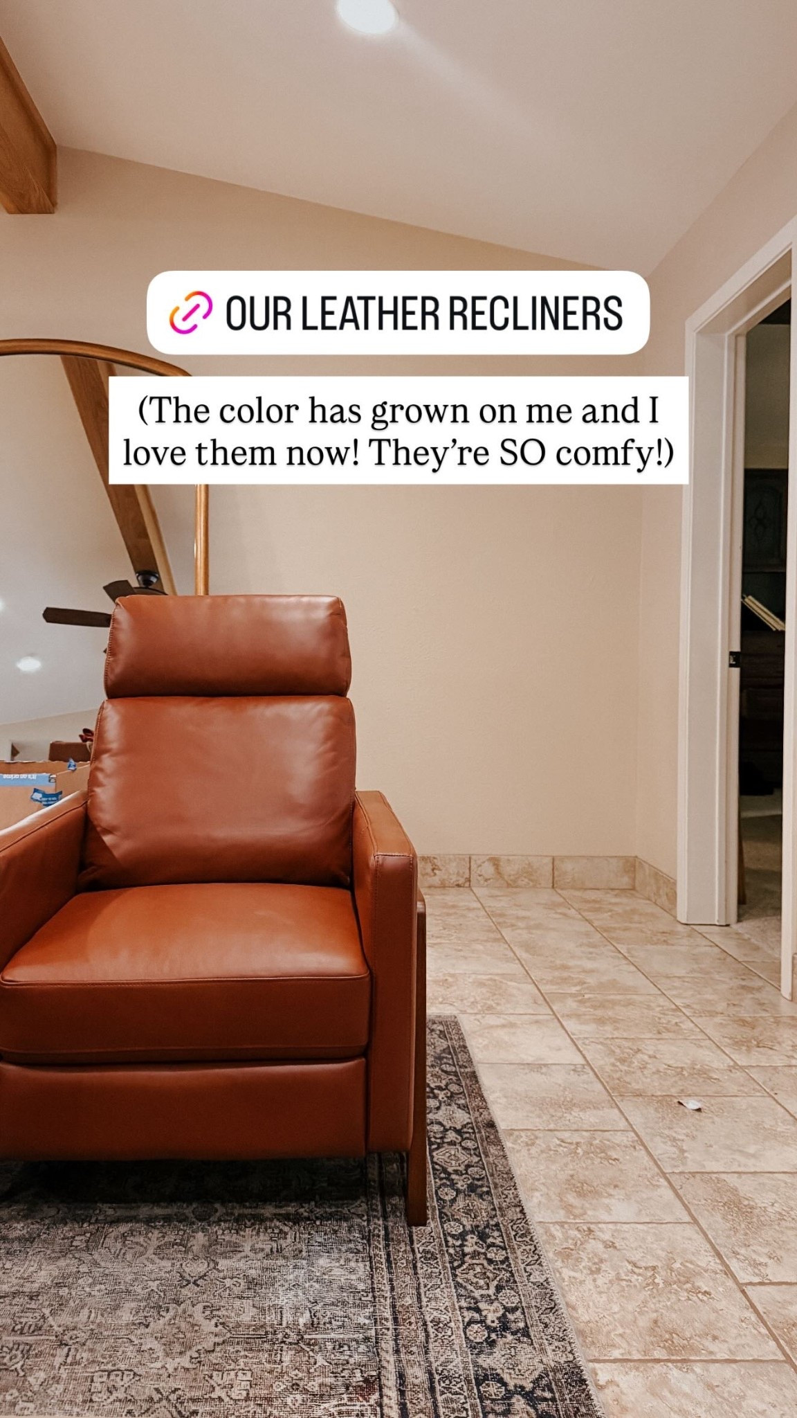 (The color has grown on me and I love them now! They’re SO comfy!)