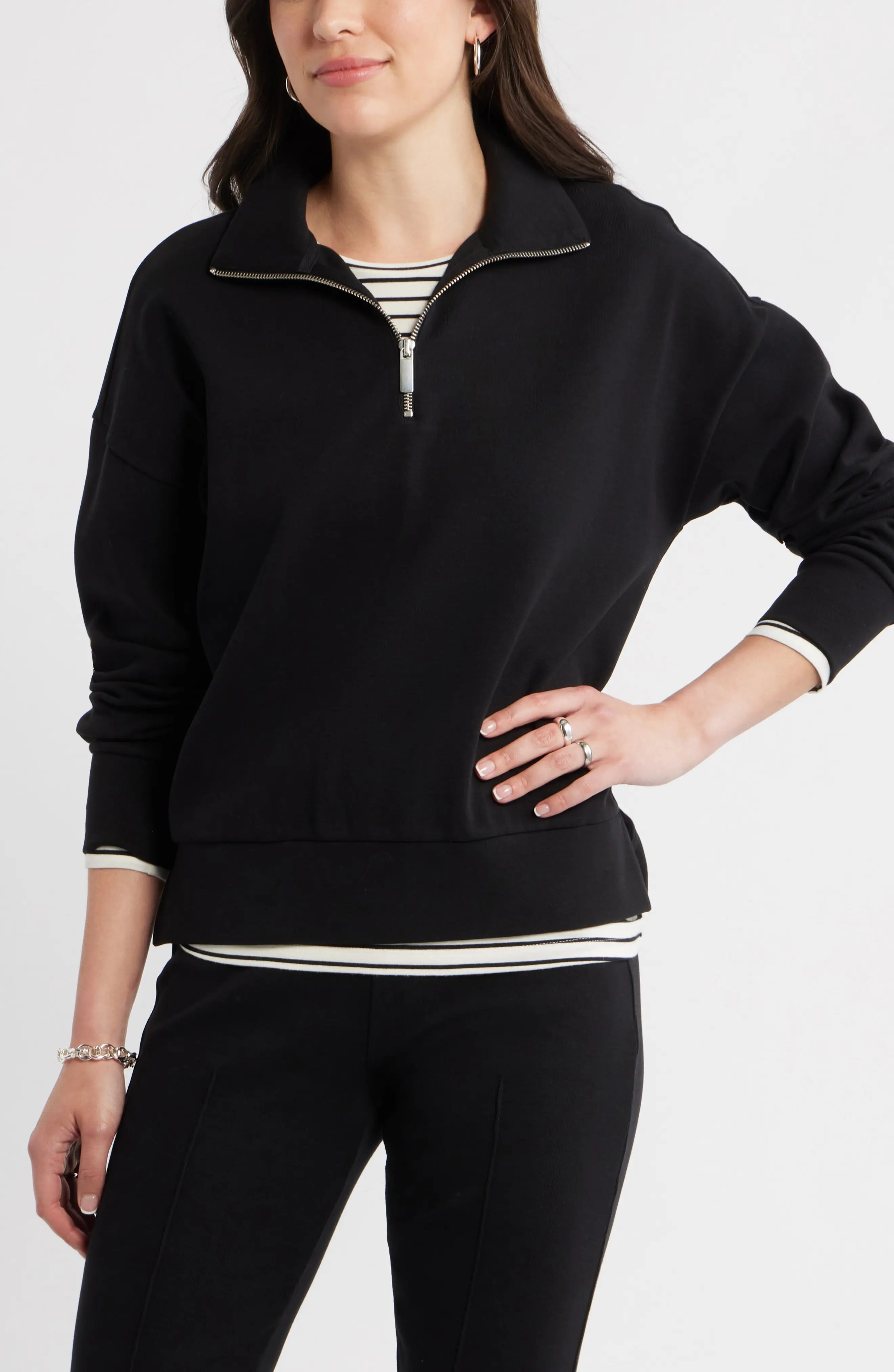 Half Zip Sweatshirt (Women) | Nordstrom | Nordstrom