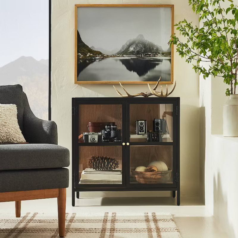 30" x 24" Mirror Lake Framed under Glass - Threshold™ designed with Studio McGee | Target