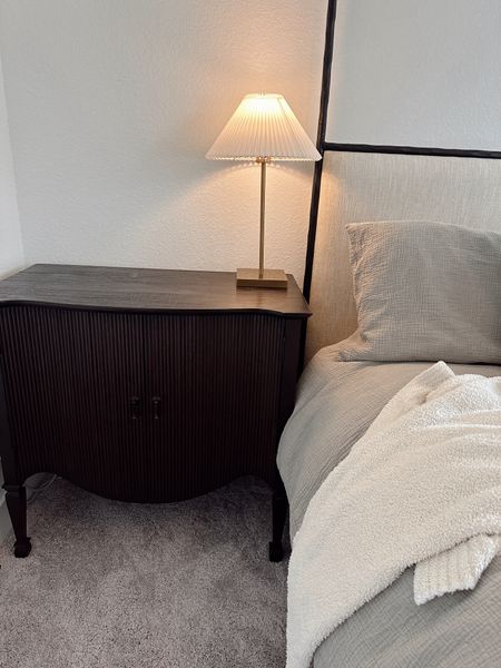 Bedroom furniture bedside table bedside lamp table lamp canopy bed 

#LTKFindsUnder50 #LTKHome