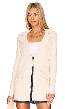 Free People Sarah Blazer in Ivory from Revolve.com | Revolve Clothing (Global)