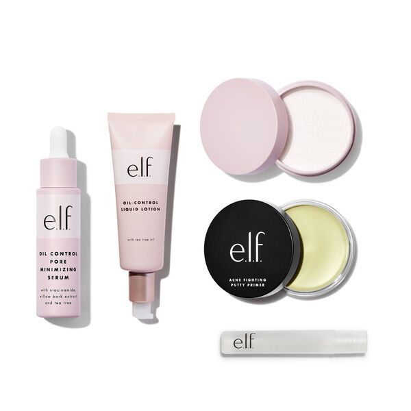 e.l.f. Cosmetics Acne Fighting Skincare Set - Vegan and Cruelty-Free Makeup - Holiday Gift Sets | e.l.f. cosmetics (US)