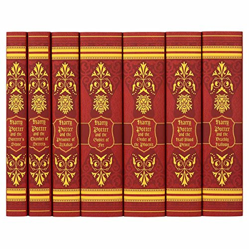 Juniper Books Harry Potter Boxed Set: Gryffindor Edition | 7 Hardcover Volumes with Custom Designed Art Book Covers | Author J.K. Rowling | Includes All 7 Volumes | Amazon (US)