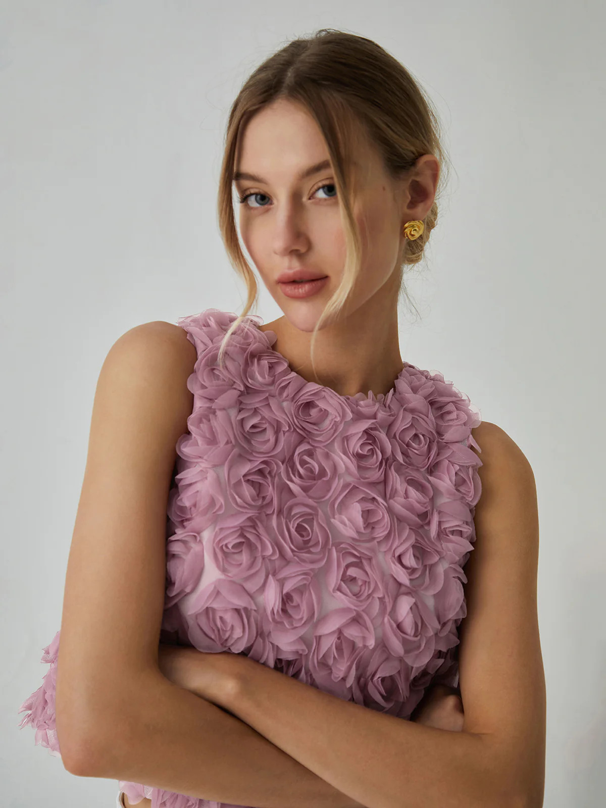 Romantic Multi Floral Blouse | Commense