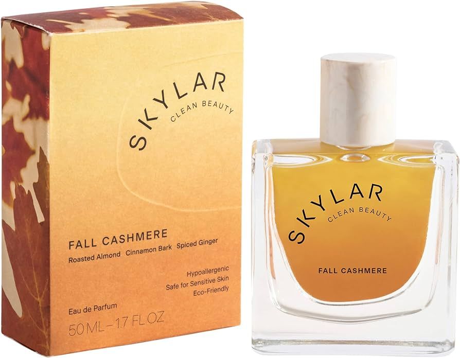 Skylar Fall Cashmere Eau de Perfume - Hypoallergenic & Clean Perfume for Women & Men, Vegan & Saf... | Amazon (US)