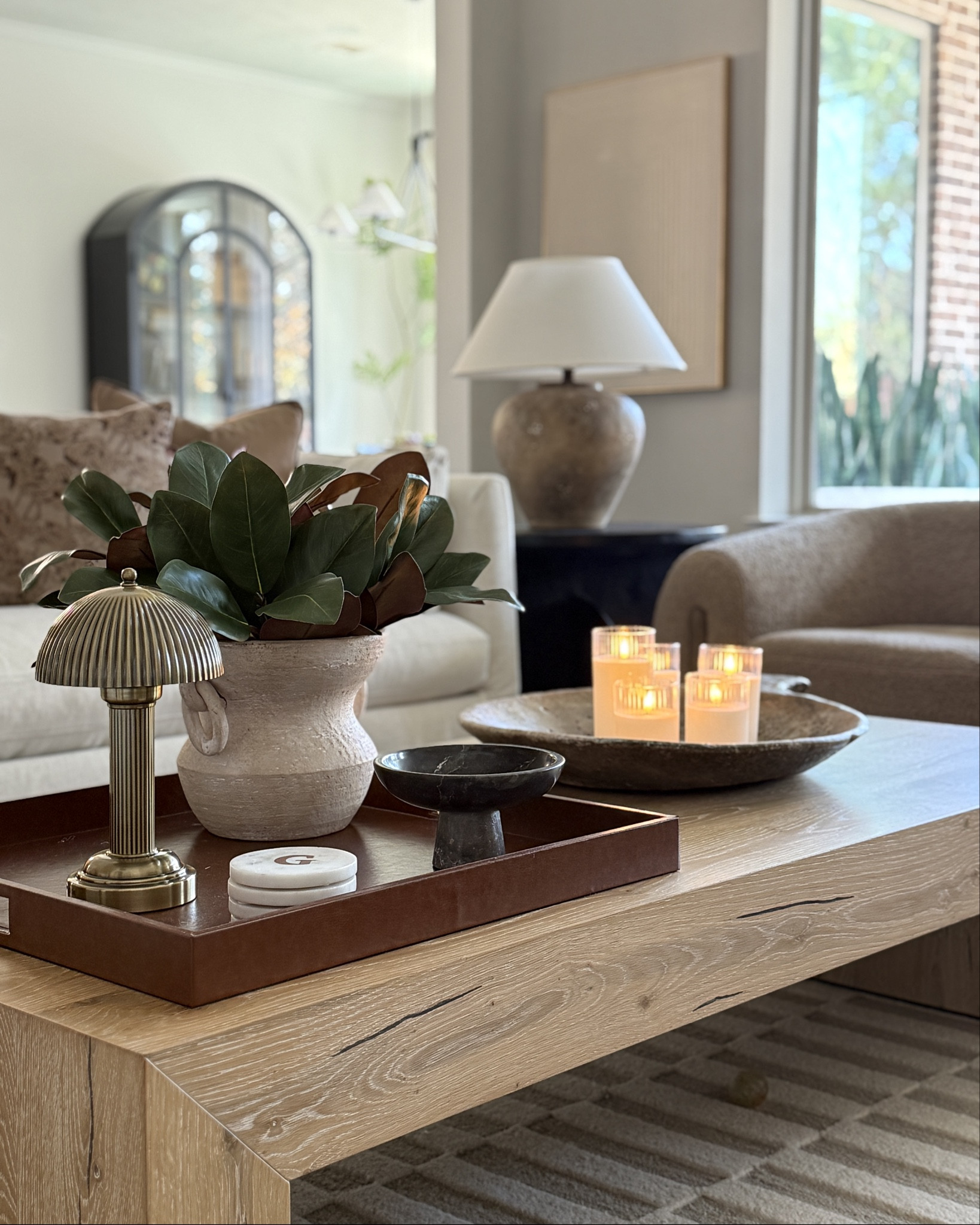 Presidents’ Day sale is happening in my home 
The pieces that give my spaces that warm, layered, modern organic look are all marked down right now and this is the best time to grab them for less. These are my everyday staples — the textures, neutrals, and elevated basics that make a room feel styled and collected without looking overdone. If you’ve been waiting to recreate this look, everything is linked and easy to shop 
#LTKhome #LTKsale #PresidentsDaySale #NeutralHome #ModernOrganicStyle #CozyLivingRoom #HomeDecorOnSale #DesignerLookForLess #LayeredNeutrals #BeigeWhiteGray

#LTKstorytime #LTKHome