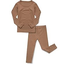 AVAUMA Baby Boys Girls Pajama Set Kids Toddler Snug fit Ribbed Sleepwear pjs for Daily Life Style | Amazon (US)