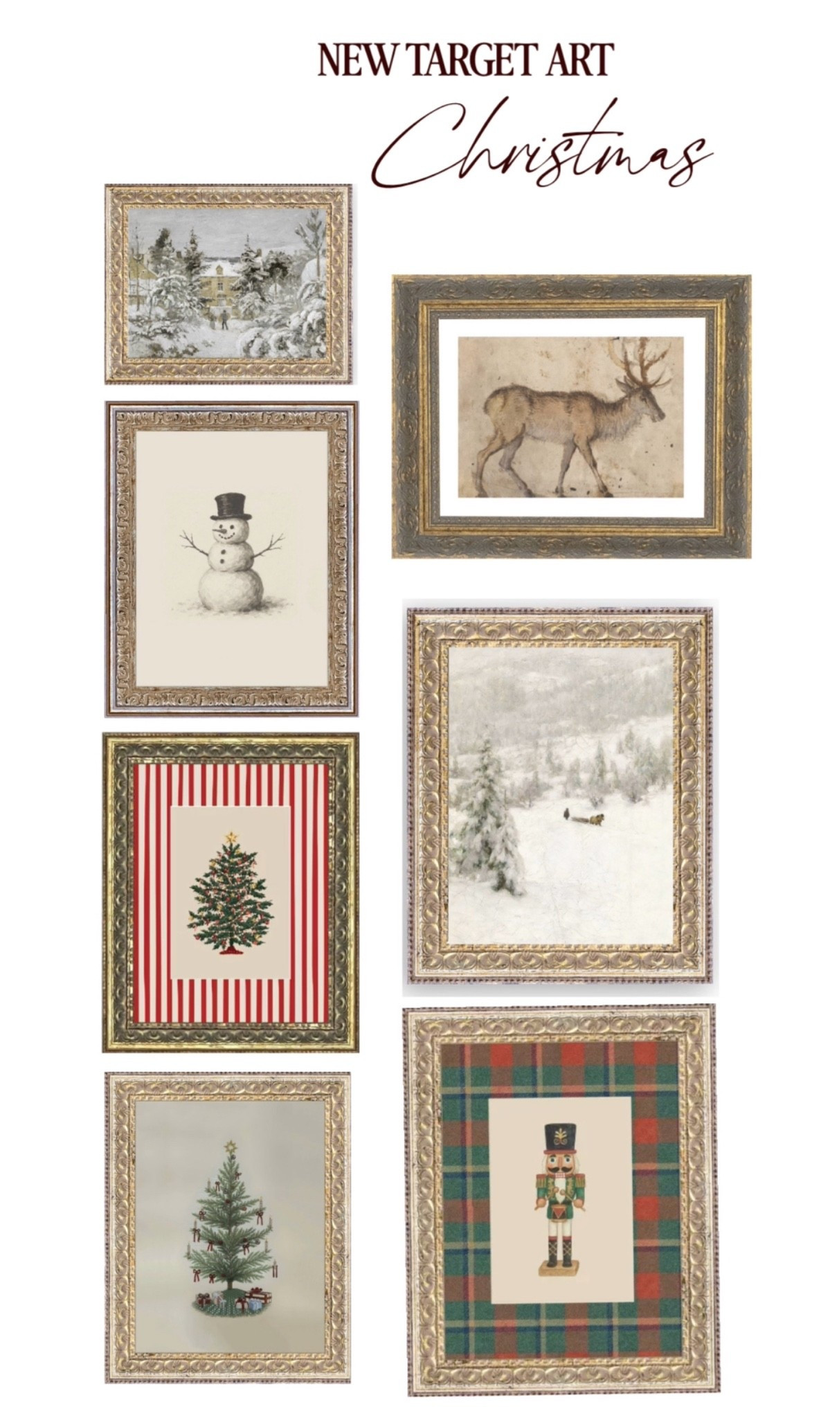 Affordable Christmas art | target Christmas art | petal lane Christmas art | @Target @Petal Lane

#LTKSeasonal #LTKHome