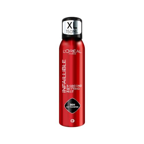 L'Oréal Paris XL Setting Spray, Infallible 3-Second Makeup Mist, 150ml | Amazon (UK)