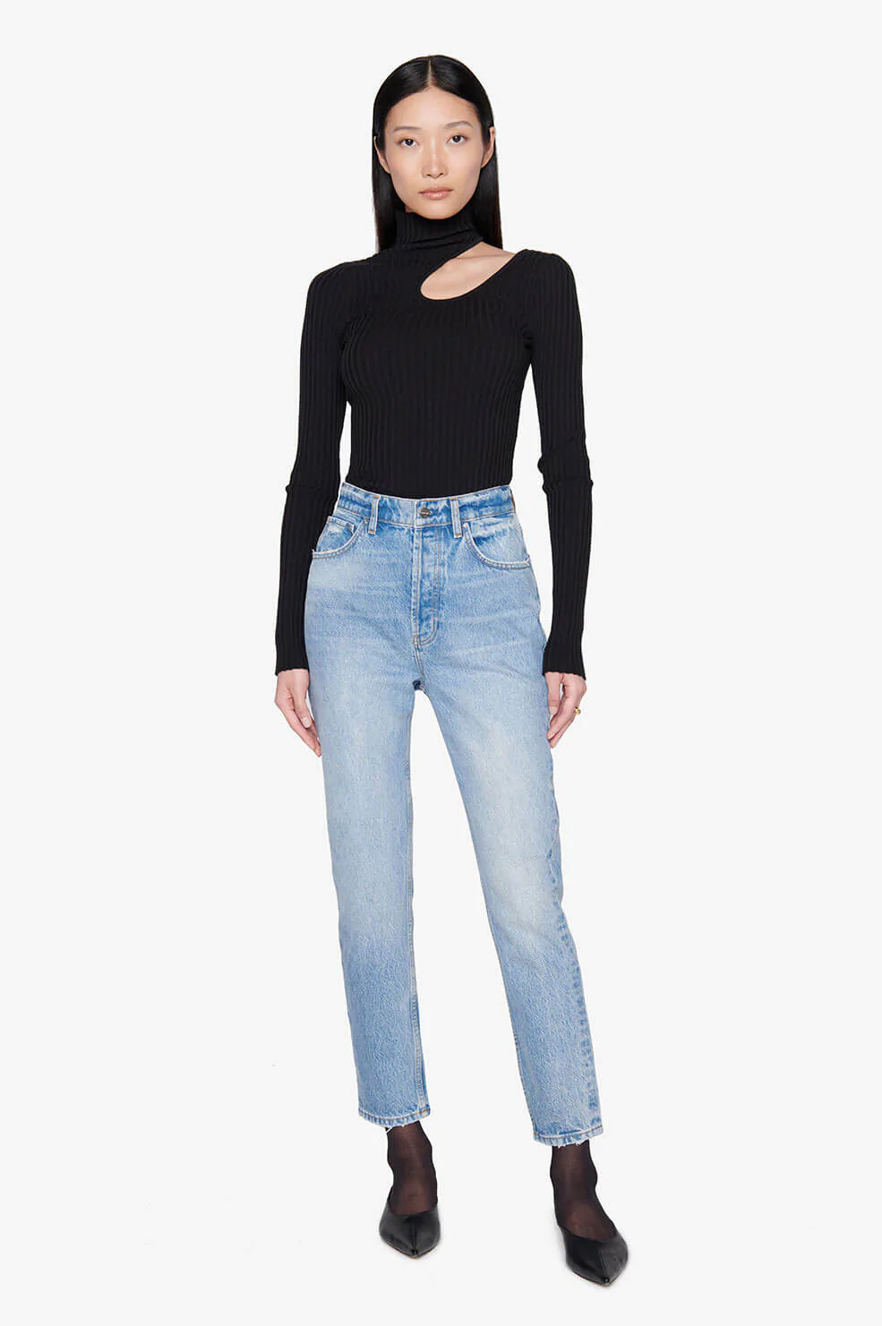 ANINE BING Sonya Jean in Blue Reservoir | Anine Bing