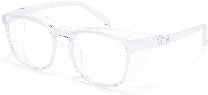 Protective Eyewear Safety Goggles Clear Anti-fog/Anti-Scratch Safety Glasses Men Glasses, Transpa... | Amazon (US)