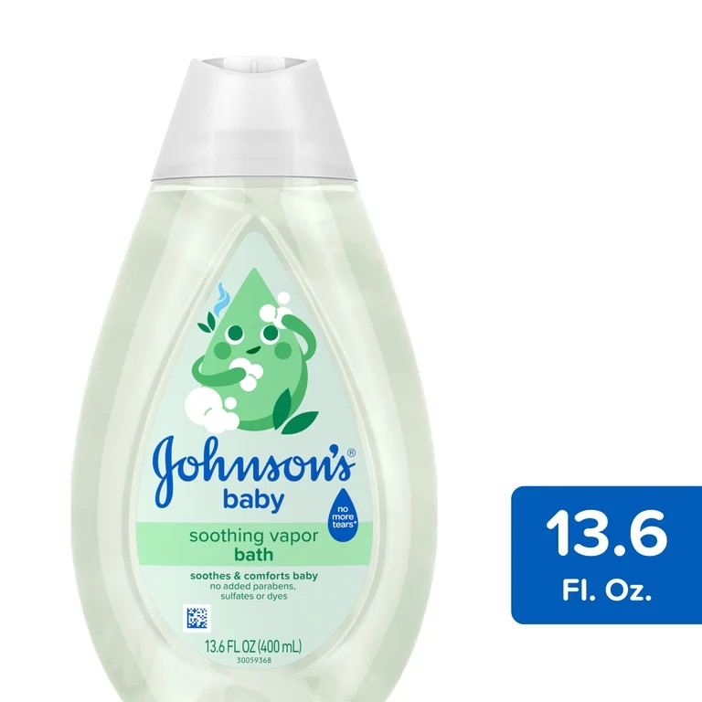Johnson's Baby Soothing Vapor Bath 13.6 fl. oz | Walmart (US)