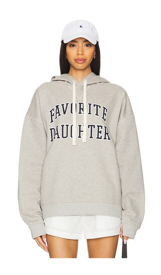 The Collegiate Hoodie in Heather Grey | Revolve Clothing (Global)