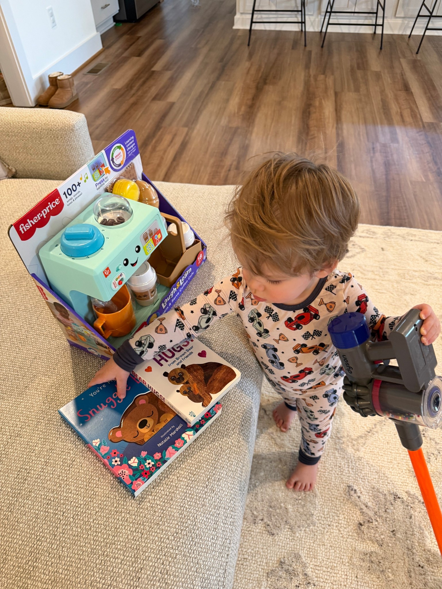 We’ve been vacuuming & making coffees nonstop over here 🥹🧸 banks loves his mini Dyson & this fisher price espresso machine — both are so cute!! And under $25!

#LTKKids #LTKdayinmylife #LTKmomlife