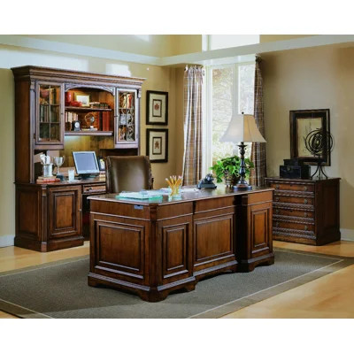 Brookhaven 3 Piece Writing Desk Office Set | Wayfair North America