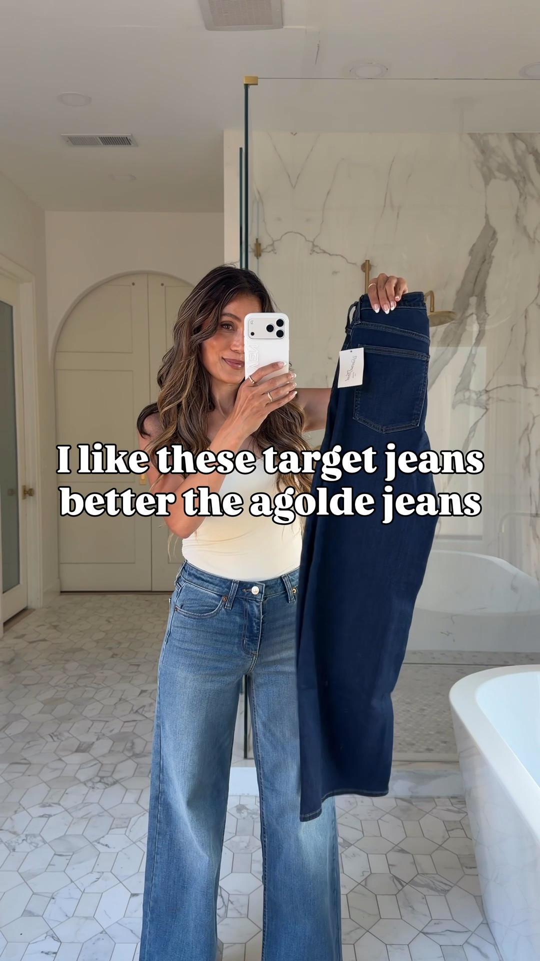 Scroll to shop! The perfect wide jeans that give luxe but without the price tag! Follow for more! Xo!!

#LTKOver40 #LTKgrwm #LTKootd