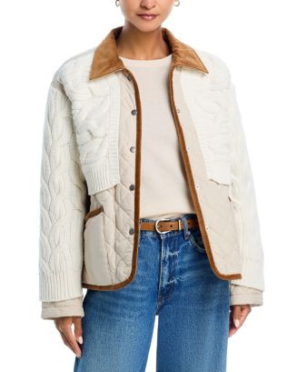 rag & bone Ivy Mixed Media Jacket - Exclusive  | Bloomingdale's Women | Bloomingdale's (US)