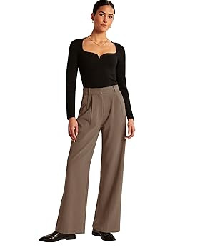 NIMIN High Waisted Work Pants for Women Business Casual Outfits 2025 Office Dress Pants Trousers ... | Amazon (US)