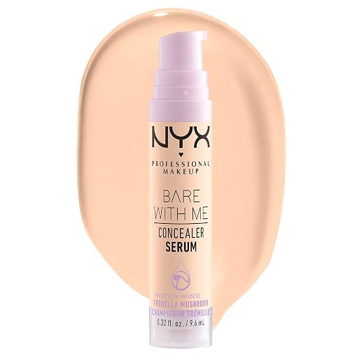 NYX Professional Makeup Abdeckendes Serum mit natürlichem Finish und mittlerer Deckkraft, Bare W... | Amazon (DE)