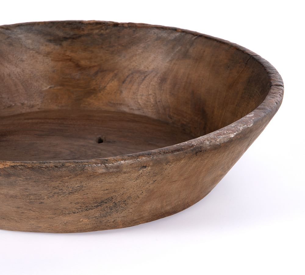 Found Reclaimed Wood Bowl | Pottery Barn (US)