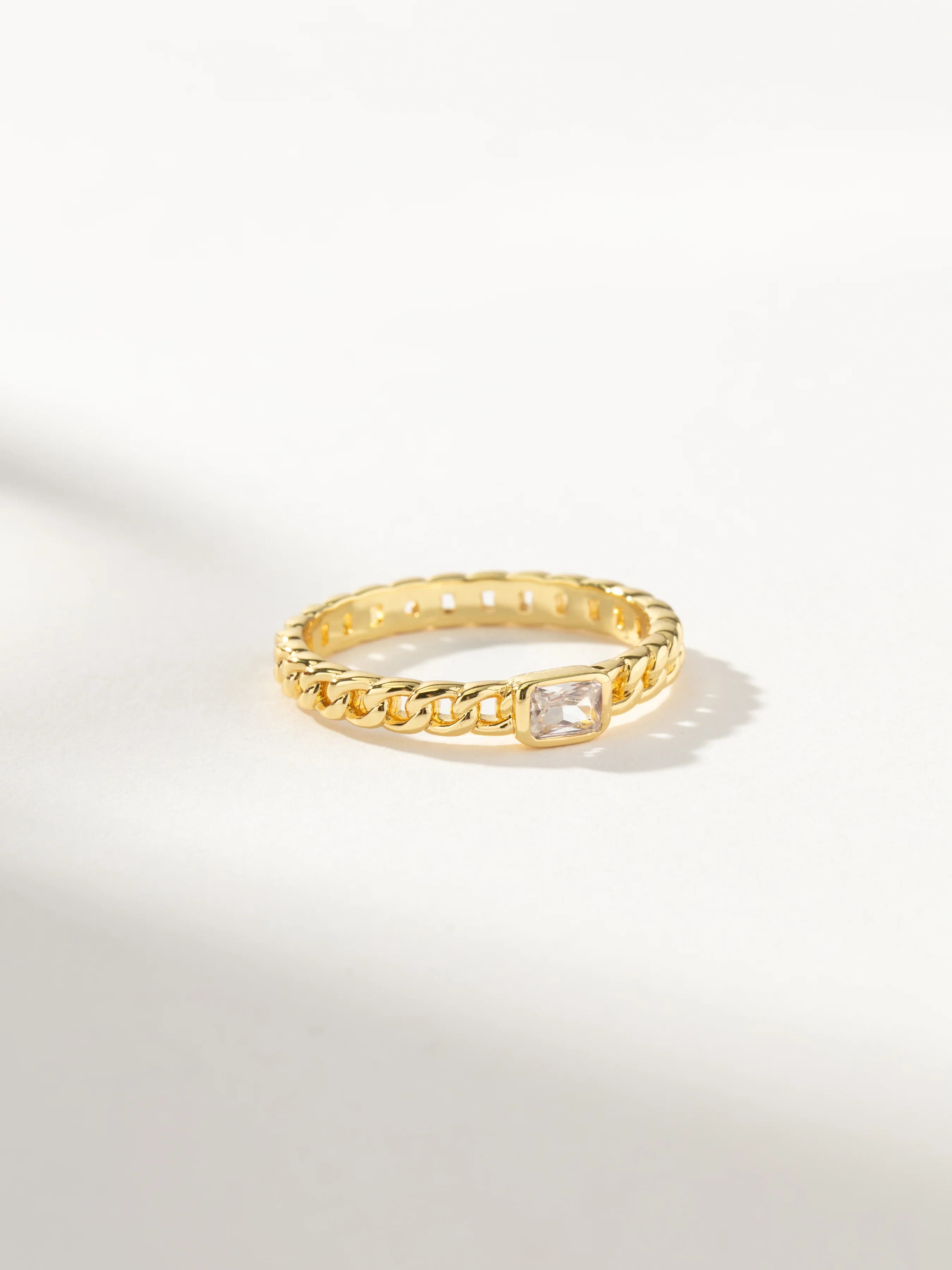 Center Of Attention Chain Ring in Gold | Uncommon James | Uncommon James