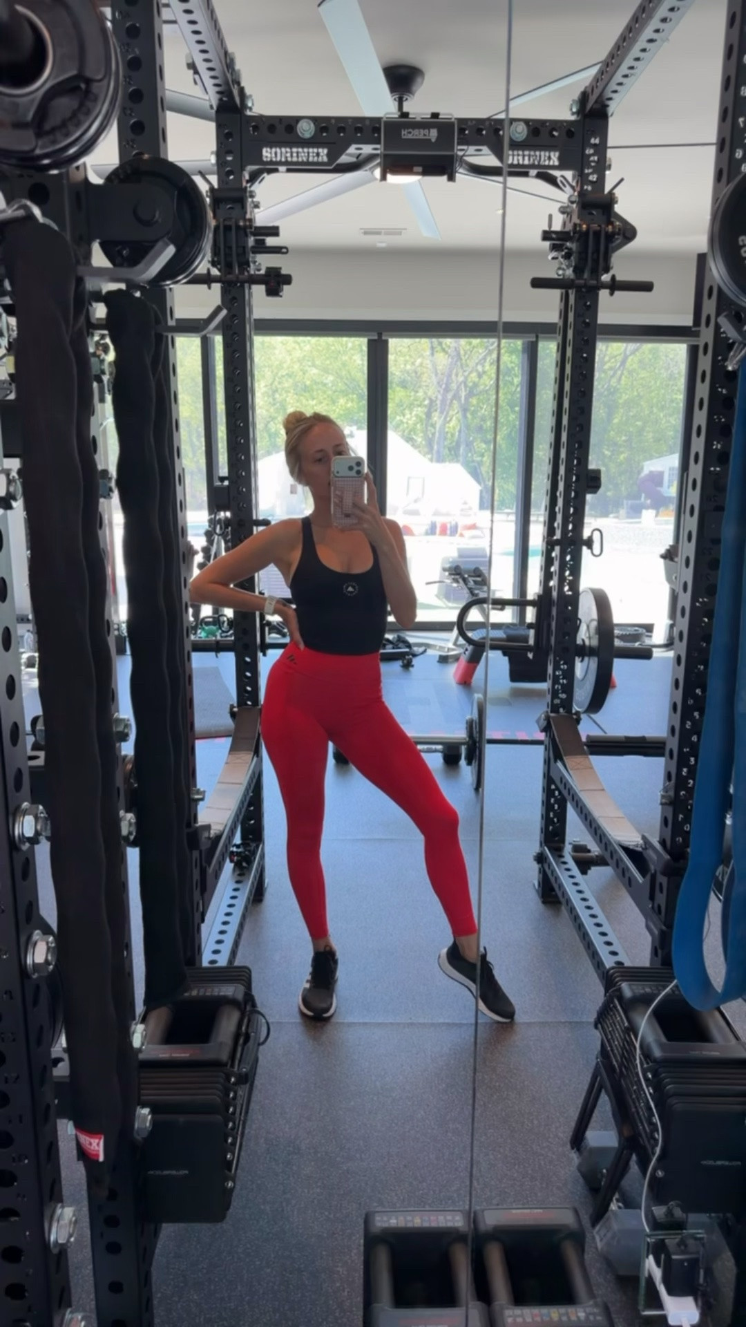 Went with a red and black combo for today’s workout outfit! ❤️🖤

#LTKootd #LTKActive #LTKfitnessgoals