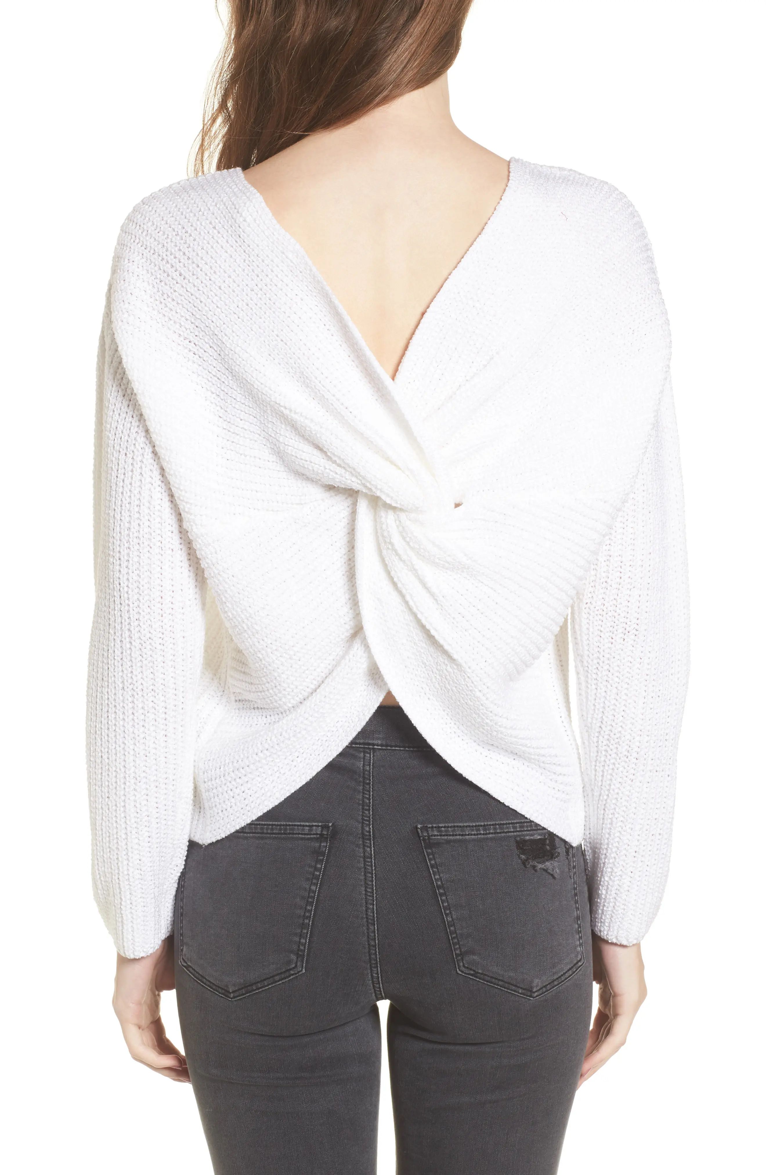 Twist Back Sweater | Nordstrom