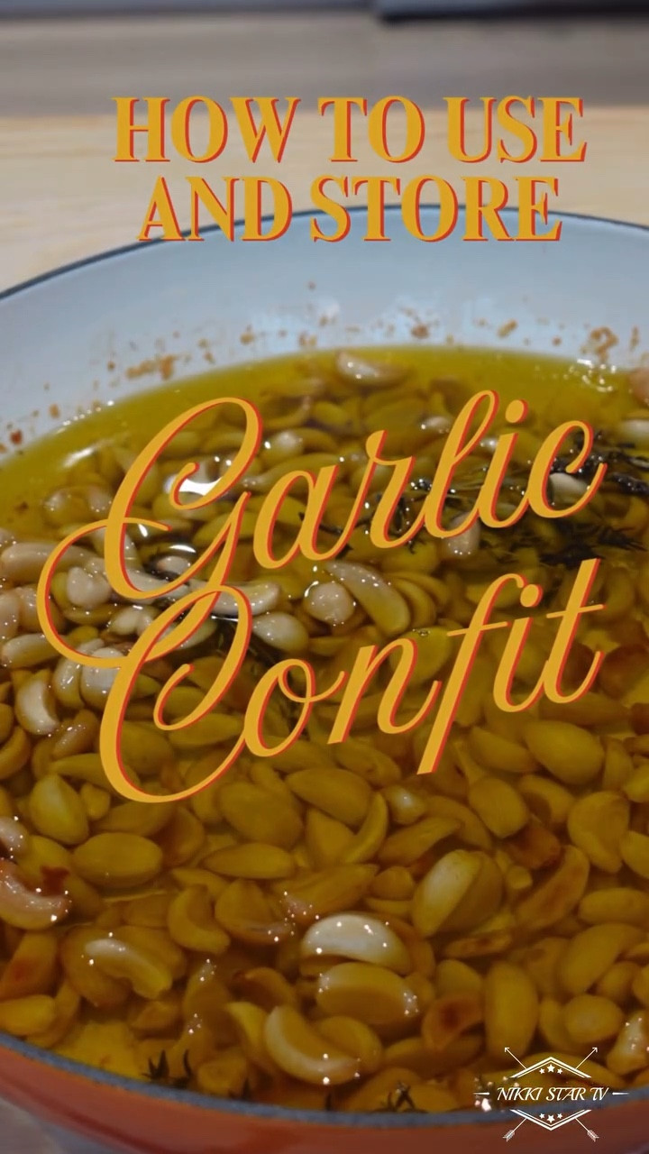 For the botulism gang. How to properly use and store your garlic confit. Directions and suggestions are listed below ⬇️ 

Frozen Roasted Garlic: Can be used in soups, and sauces. I use this as a soup and sauce starter. Will keep up to 6 months in the freezer. 

 Garlic Sauce: great for sauces, marinades and dressing. Will keep for up to a week when stored in the fridge in an airtight container. I use this as the base for my garlic bread. 

Garlic Water: can be used in marinades, soups and sauces. I mainly use garlic water as a base for my ramen broth. Will keep for up to a week if stored in an airtight container in the fridge. I usually freeze my garlic water until I’m ready to use it. Frozen garlic water will last from 4-6 months when properly stored and frozen. I recommend to use it within 4 months. 

Garlic Confit Oil: can be used in dressings and marinades. I use this as a finishing oil on meats, vegetables, pasta and rice. Will keep for up to four weeks if stored in an airtight container in the fridge. 

#fyp #fall #lecreuset #garlic #cooking #botulism #garlicconfit #howto #themoreyouknow #asmr #zerowastelife