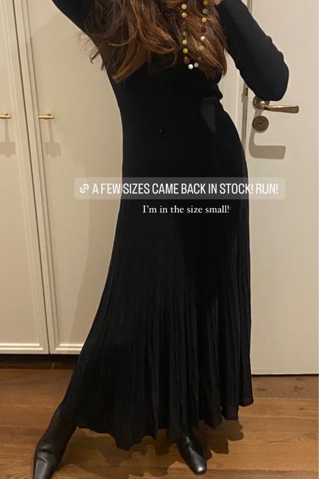 A few sizes are back in stock with my favorite black COS dress! 

#LTKstyletip #LTKSeasonal