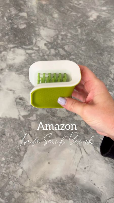 Comment: Amazon for the link 
Amazon gadget you didn’t know you needed, but you do!!  This handy knife scrub brush us awesome! Easily clean your sharpest knives, without worrying about cutting yourself! Plus it cleans both sides at the same time! My knives have never been cleaner! #amazonfind #founditonamazon 

#LTKFind #LTKunder50 #LTKhome