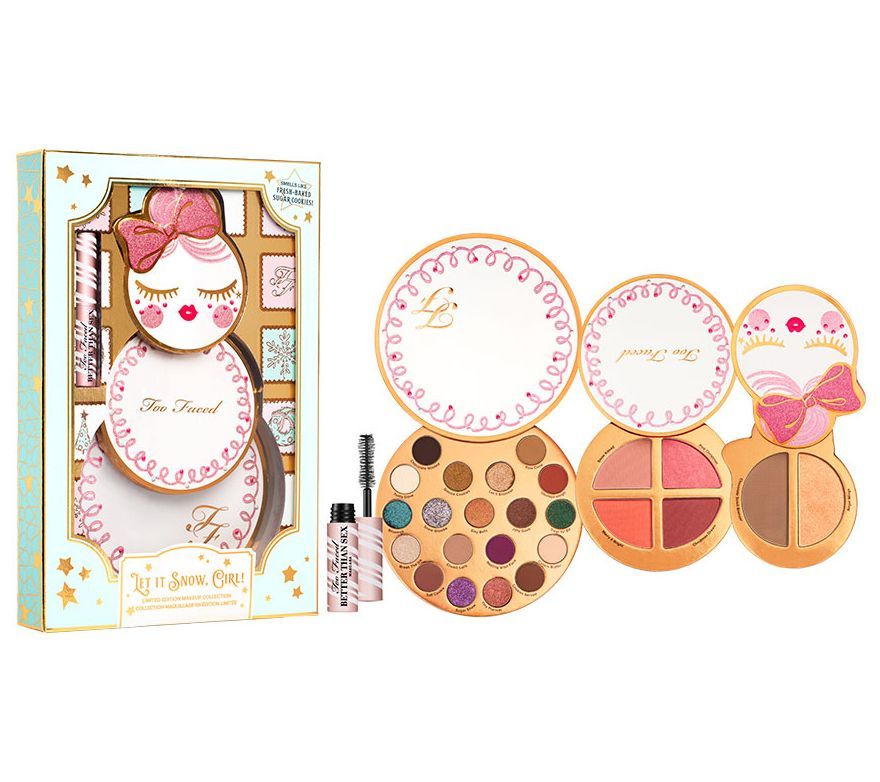 Too Faced Let it Snow Girl! with Shadow Primer, Mascara & Lip | QVC