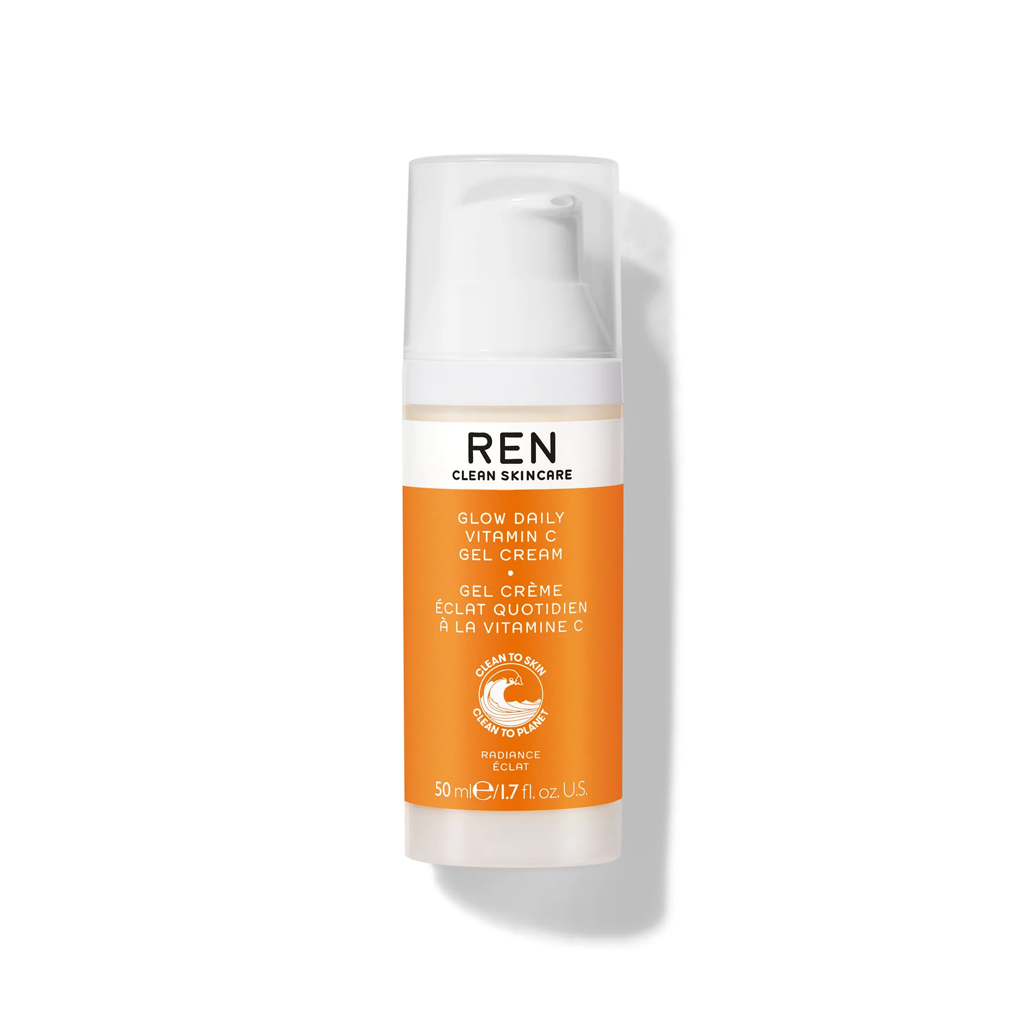 Glow Daily Vitamin C Gel Cream Moisturizer | REN Clean Skincare | REN Skincare (US)