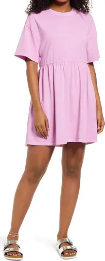 Babydoll Organic Cotton T-Shirt Dress | Nordstrom