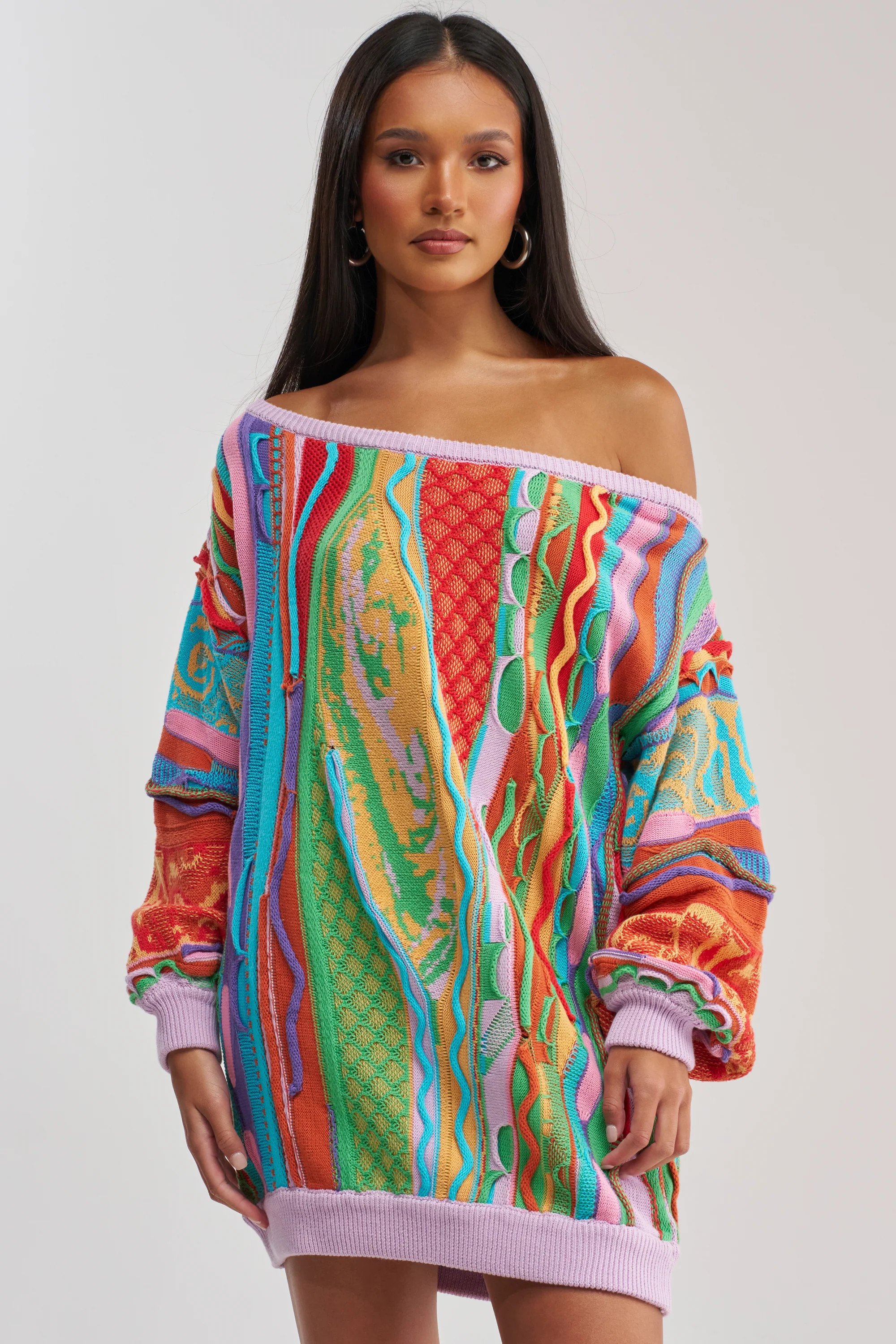 CROWD FAVORITE SWEATER MINI DRESS | AKIRA