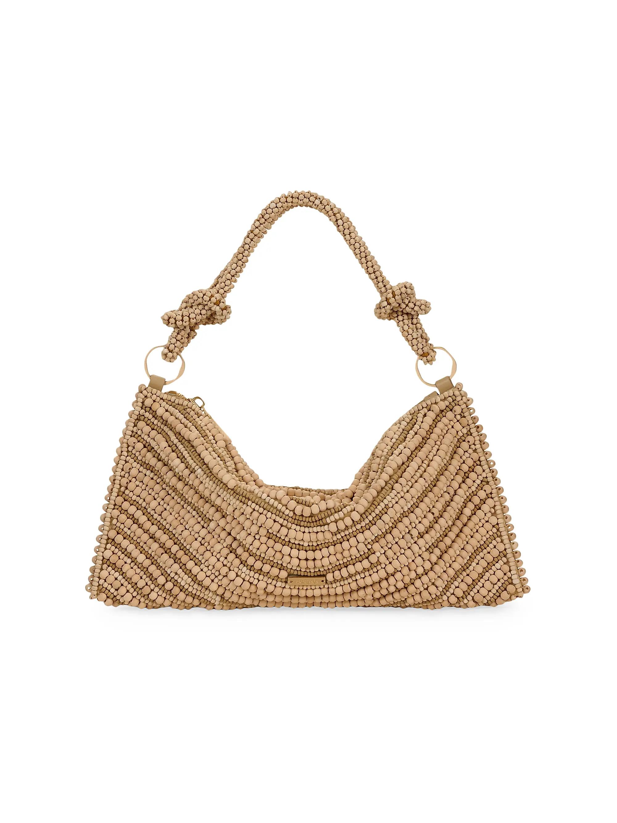Nano Hera Wood Beaded Shoulder Bag | Saks Fifth Avenue