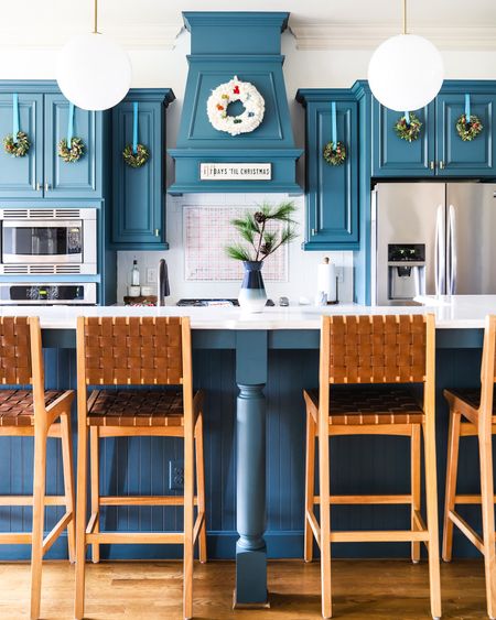 Throwback to this view of my kitchen 2 years ago! I’ve already started my Christmas countdown this year and I can’t believe how fast the time has been flying by. The mini wreaths on my cabinets are no longer available, but I’ve tagged some available options for you! 

#christmas #christmascountdown #christmasdecor #christmaskitchen #holidaydecor #kitchendecor #miniwreaths #wreaths #christmaswreaths 

#LTKSeasonal #LTKHoliday #LTKhome