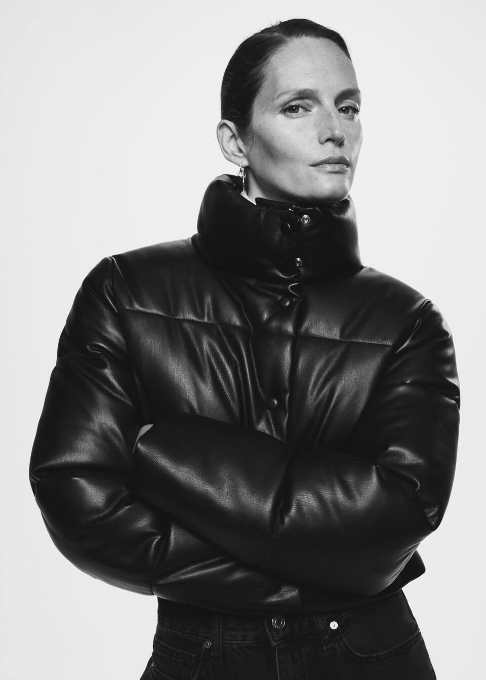 Quilted skin style jacket -  Women | Mango United Kingdom | MANGO (UK)