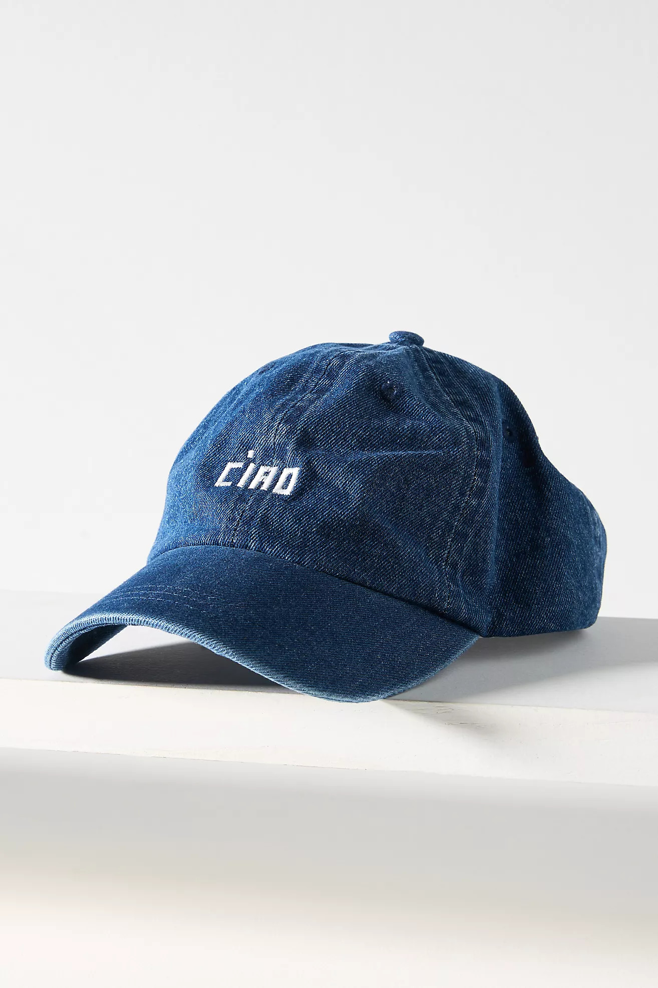 Clare V. Ciao Denim Baseball Cap | Anthropologie (US)