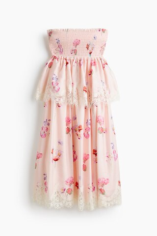 Lace-Trimmed Bandeau Dress | H&M (US + CA)