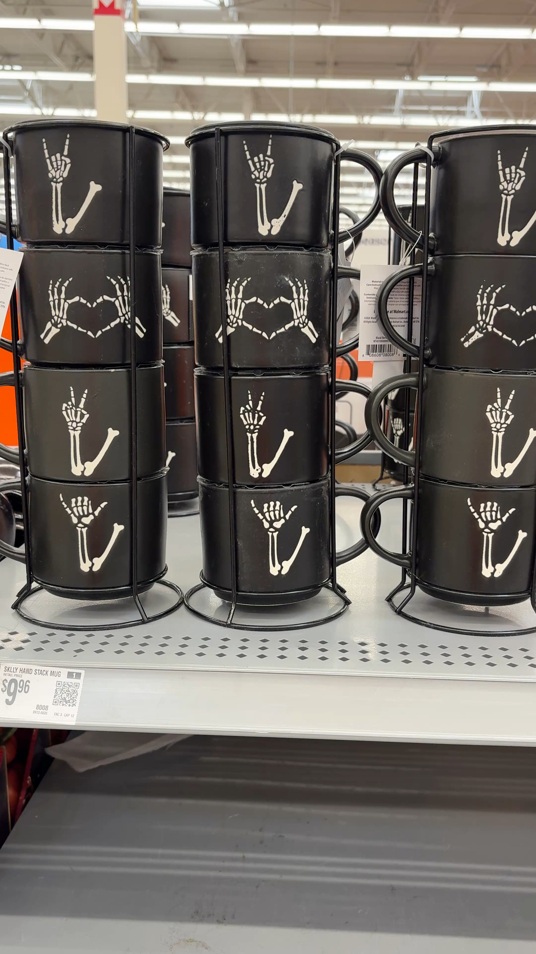 Halloween mug set from #Walmart Orange pumpkin and skeleton bones 

#LTKHalloween #LTKSeasonal #LTKFindsUnder50