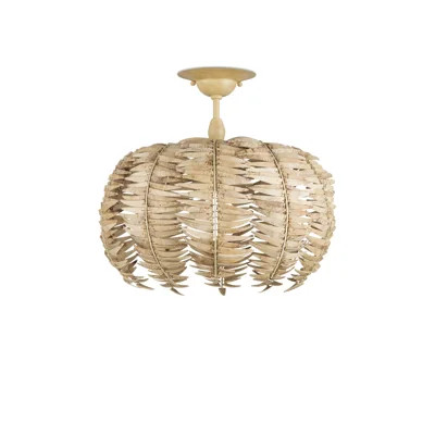 Tiptur 1 - Light Semi Flush Mount | Perigold
