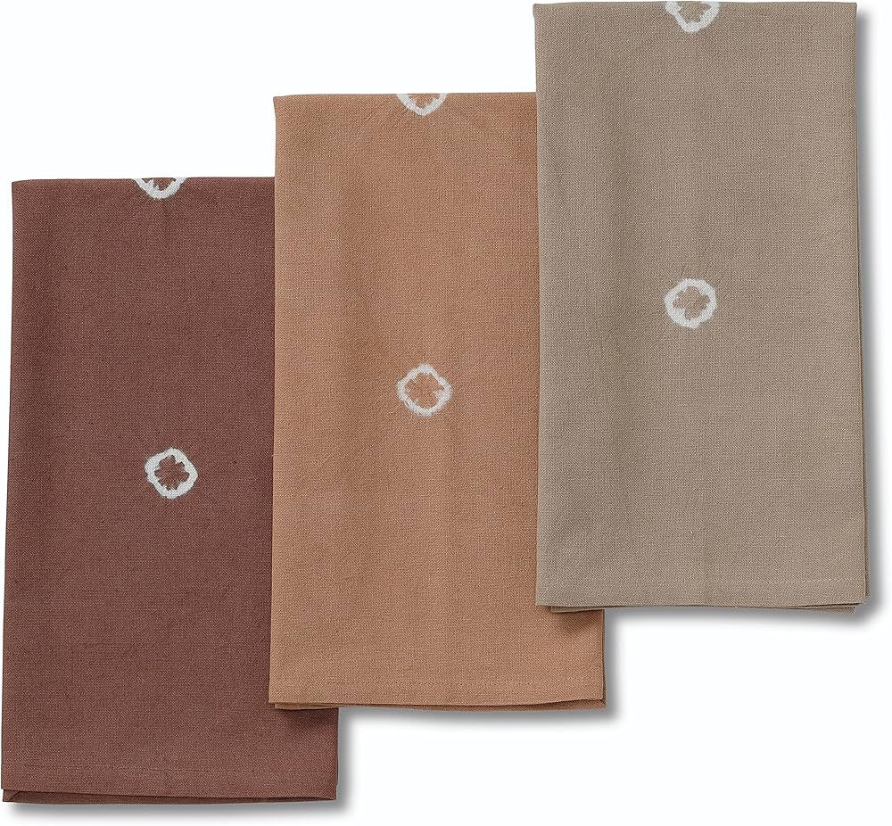Folkulture Fall Kitchen Towels with Hanging Loop, 20 X 26 Boho Dish Towels, 100% Cotton Modern Sh... | Amazon (US)