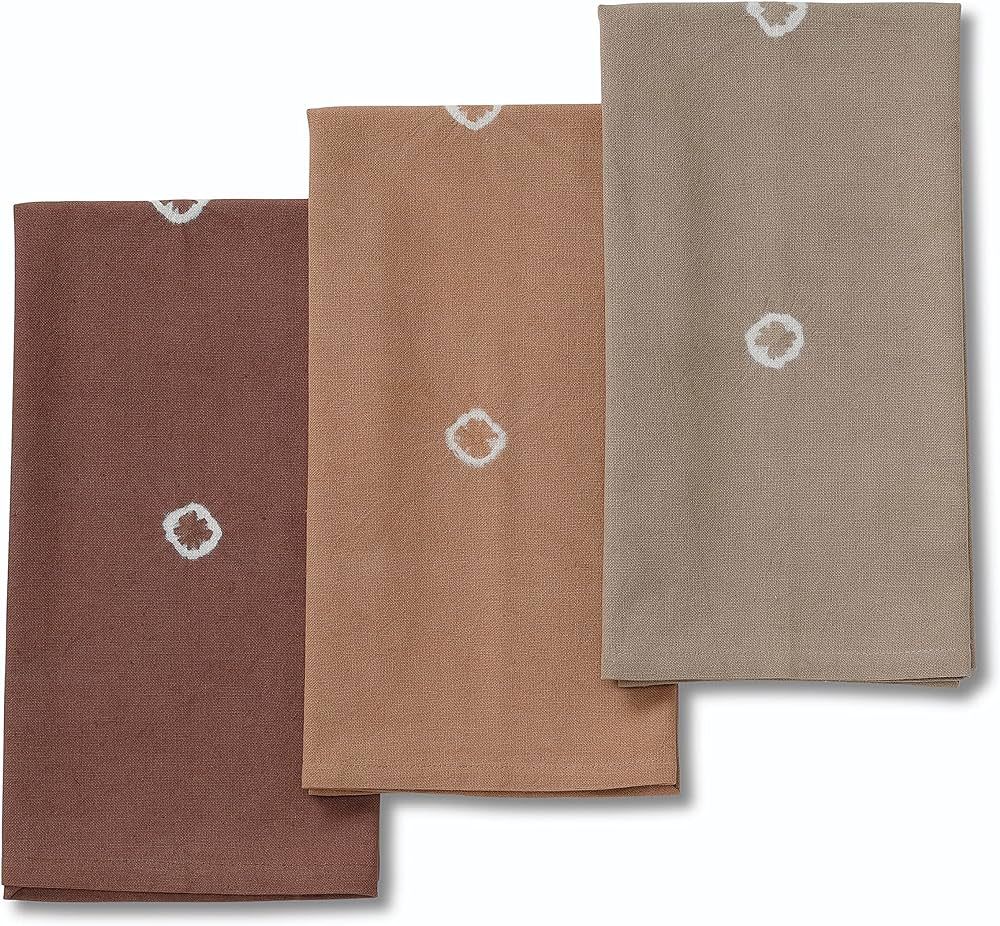 Folkulture Fall Kitchen Towels with Hanging Loop, 20 X 26 Boho Dish Towels, 100% Cotton Modern Sh... | Amazon (US)